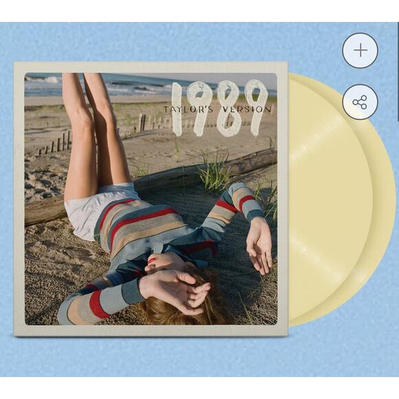 Taylor Swift Other - 1989 (Taylor's Version) Sunrise Boulevard Yellow Edition Vinyl & Photos